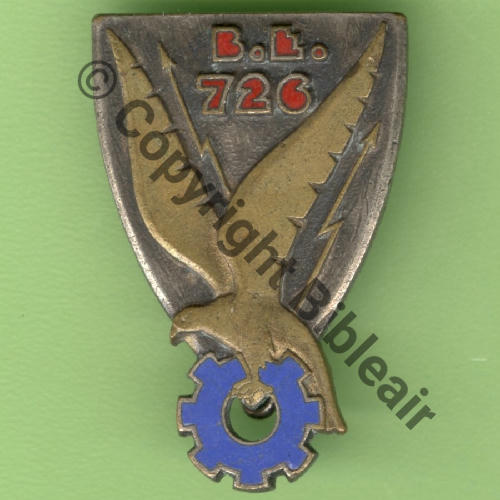 NIM  A0591 BE.726 NIMES  DrP+DBol Guilloche Src.Y.GENTY 